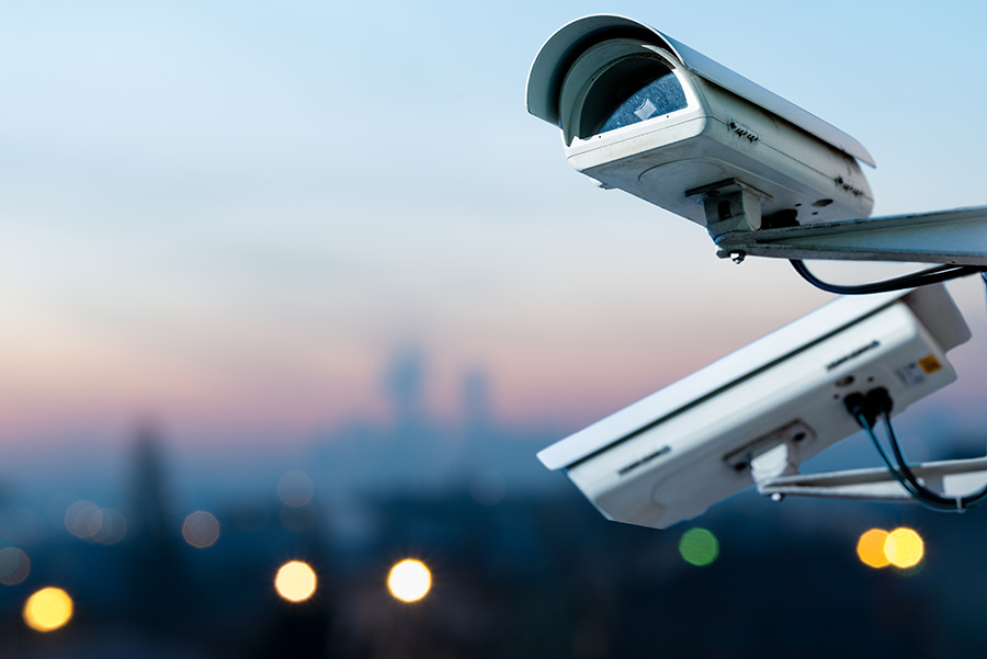 cctv Secure Truck Park in Calais
